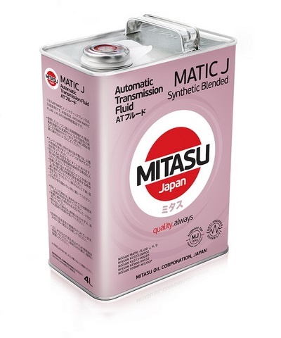 Масло трансмиссионное Mitasu ATF Matic J 4 л, Масла трансмиссионные